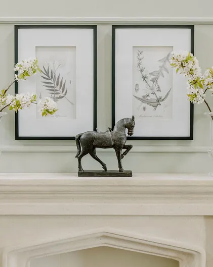 Livvie Glass Footed Vase