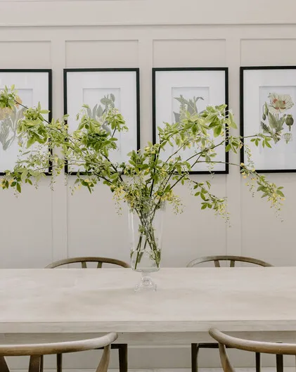 Set of 4 Botanical Prints - Wild Flowers