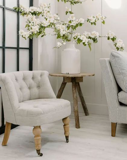 Clarissa Button Back Chair