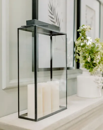 Moredon Tall Black Lantern