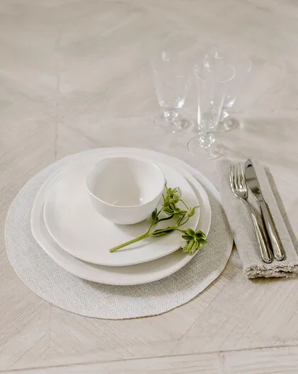 Luna Organic Dinner Service (12 piece)