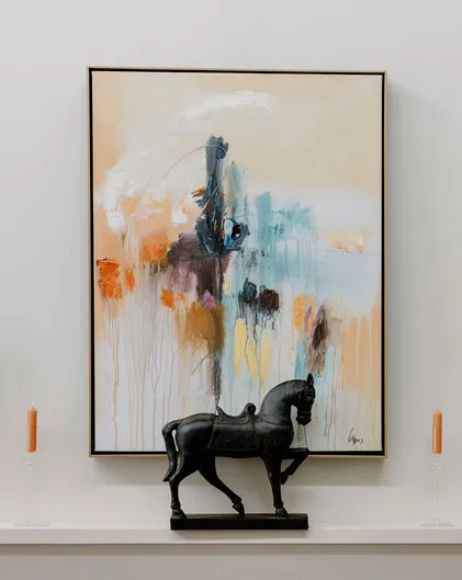 Hera Abstract Oil on Canvas