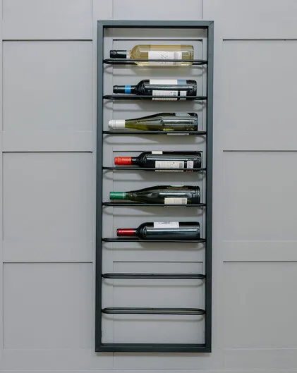 Time for Wine Wall Mounted Wine Rack