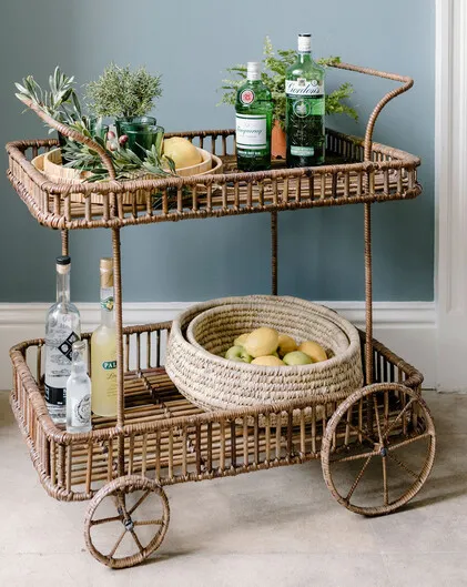 Bakti Handmade Drinks Trolley