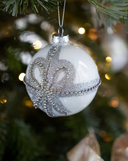 All Wrapped Up Bow Bauble