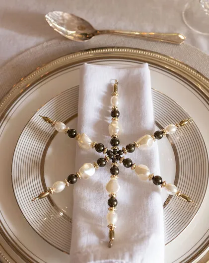 A Snowflake of Pearls