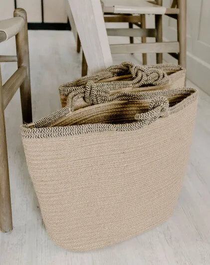 Jute and Rope Storage Shopper