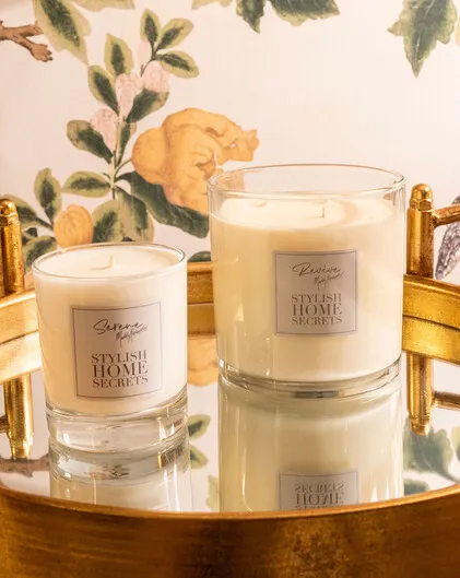 Stylish Home Secrets SERENE  Candle 1 Wick, Medium