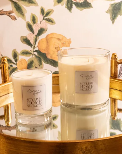 Stylish Home Secrets REVIVE  Candle 3 Wick, Large