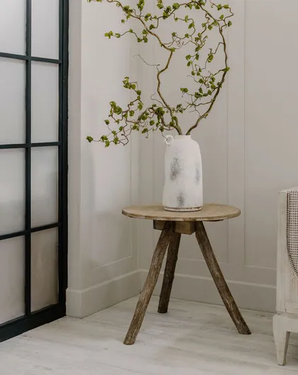 Lexi distressed stone effect vase